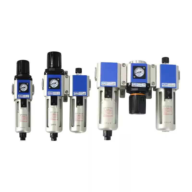 AirTAC GFR 공기 소스 프로세서 공기 압력 조절 필터 GFR200-08 300-10 400-15 600-25 공기 압축기 오일 워터 분리기