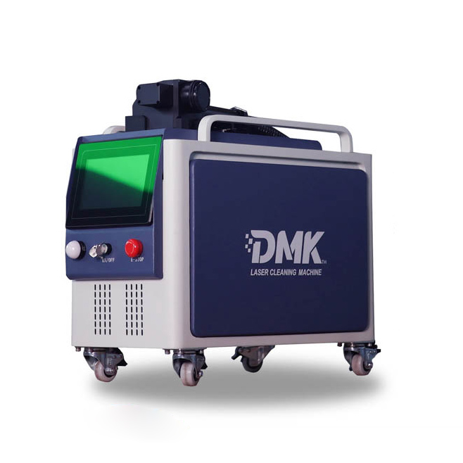 녹 회화 코팅 제거를 위한 DMK 200W 휴대용 펄스 섬유 레이저 클리너 레이저 청소 기계