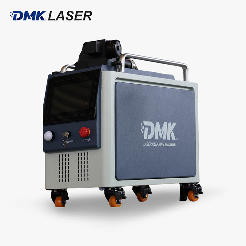 DMK 100W 펄스 레이저 청소 기계 휴대용 레이저 녹 제거 섬유 레이저 클리너