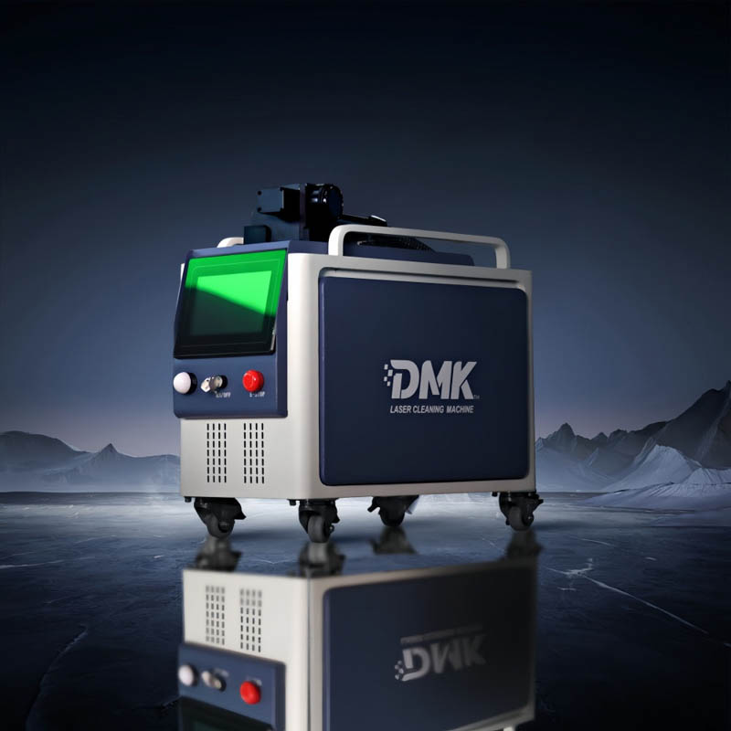 녹 회화 코팅 제거를 위한 DMK 200W 휴대용 펄스 섬유 레이저 클리너 레이저 청소 기계