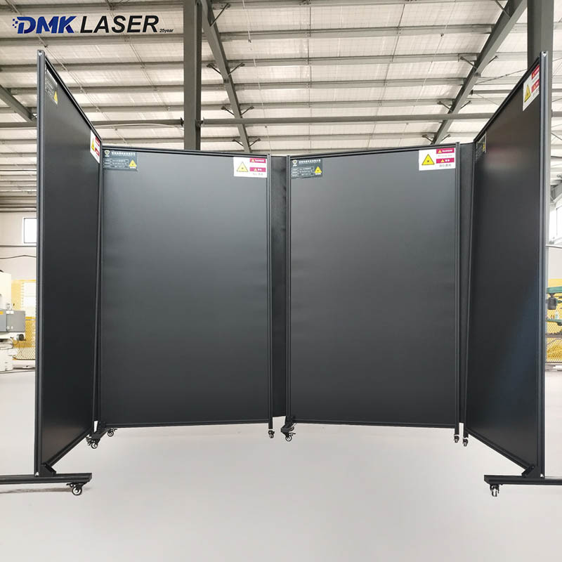 광학 작업장을위한 DMK 레이저 안전 스크린 클래스 4 레이저 안전 인클로저 모듈 형 레이저 차폐 패널